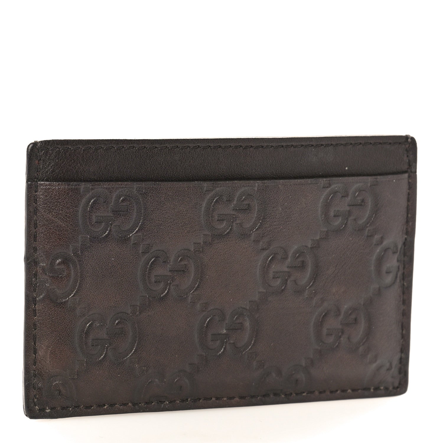 Gucci Guccissima Card Holder Brown 3 of 8