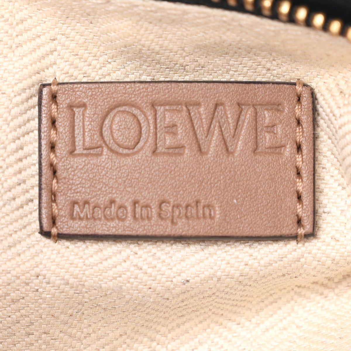 Calfskin Small Puzzle Bag Sand Hazelnut Ash