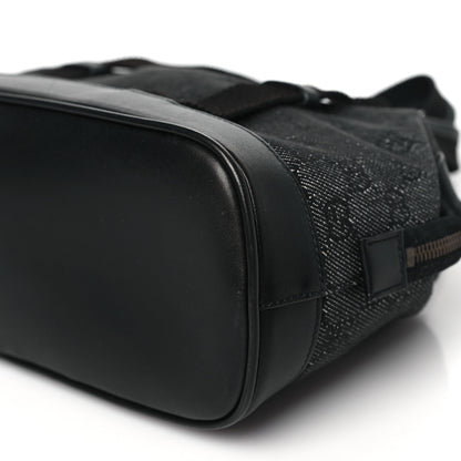 Gucci Monogram Carry On Duffle Bag Black 10 of 10