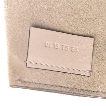 Chloe Metallic Calfskin Suede Small Pixie Bag Gold 8 of 9