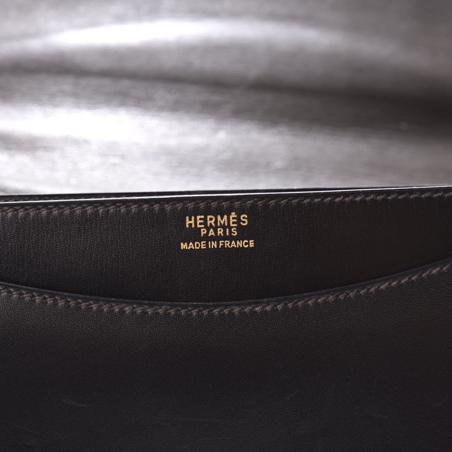 Hermes Box Sac Boutonniere Chocolate 8 of 11