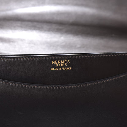 Hermes Box Sac Boutonniere Chocolate 8 of 11