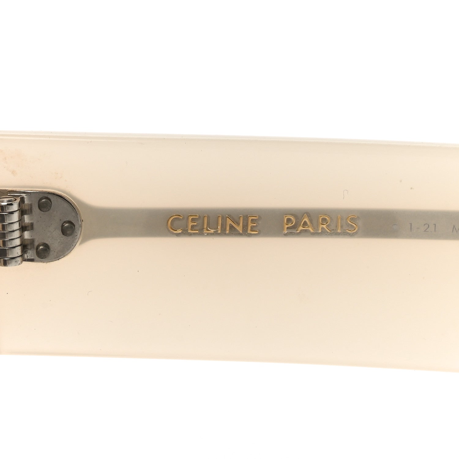 Celine Rectangular Sunglasses CL400921 Transparent White 5 of 5