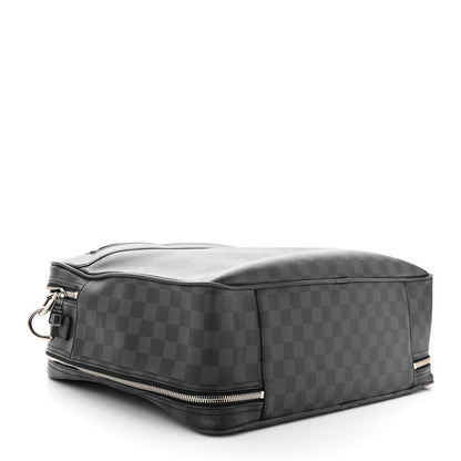 Louis Vuitton Damier Graphite Overnight 4 of 13