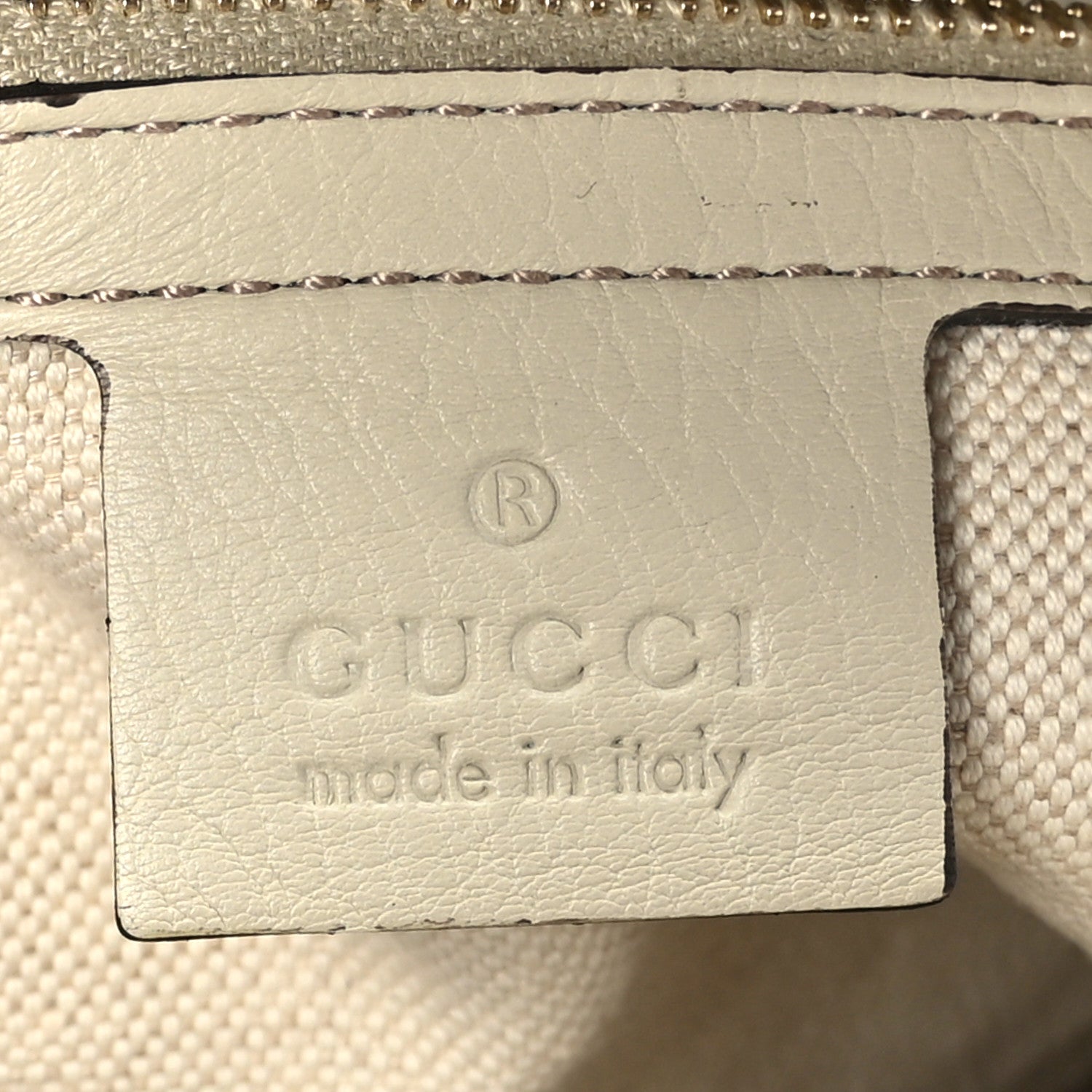 Gucci Guccissima Medium Mayfair Tote Off White 6 of 11