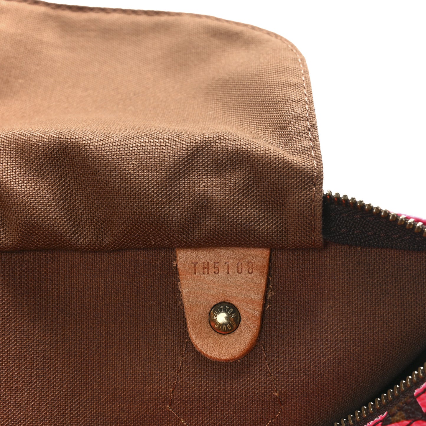 Monogram Graffiti Speedy 30 Fuchsia