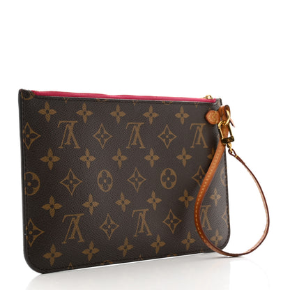 Louis Vuitton Monogram Neverfull MM GM Pochette Pivoine 3 of 8