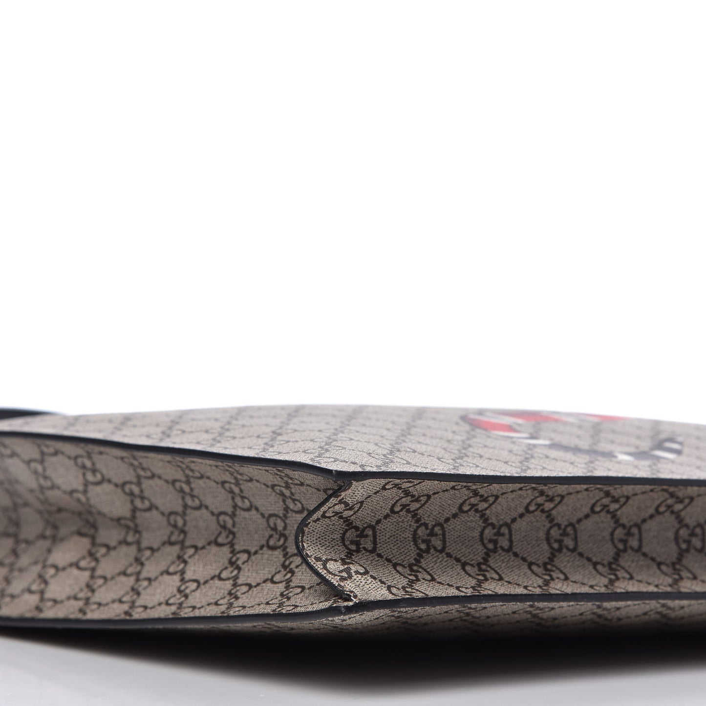 Soft GG Supreme Monogram Kingsnake Vertical Tote Black