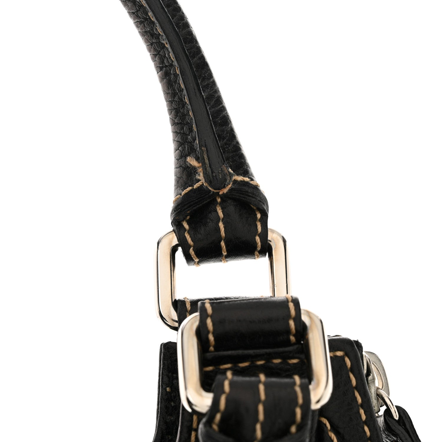 Chanel Grained Calfskin Tassel Hobo Black 13 of 15