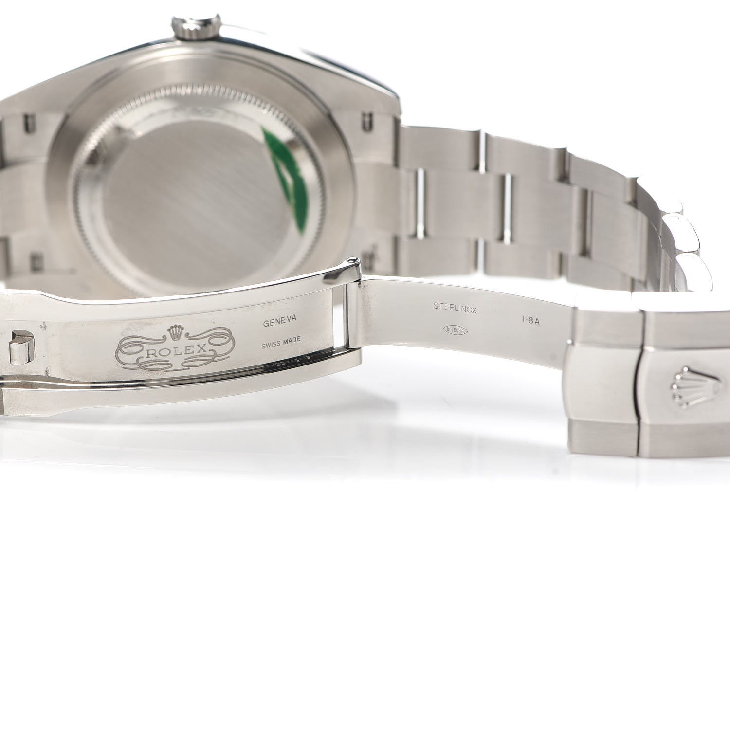 Rolex Stainless Steel 18K White Gold 41mm Oyster Perpetual Datejust Watch Slate 126334 5 of 6