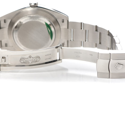 Rolex Stainless Steel 18K White Gold 41mm Oyster Perpetual Datejust Watch Slate 126334 5 of 6