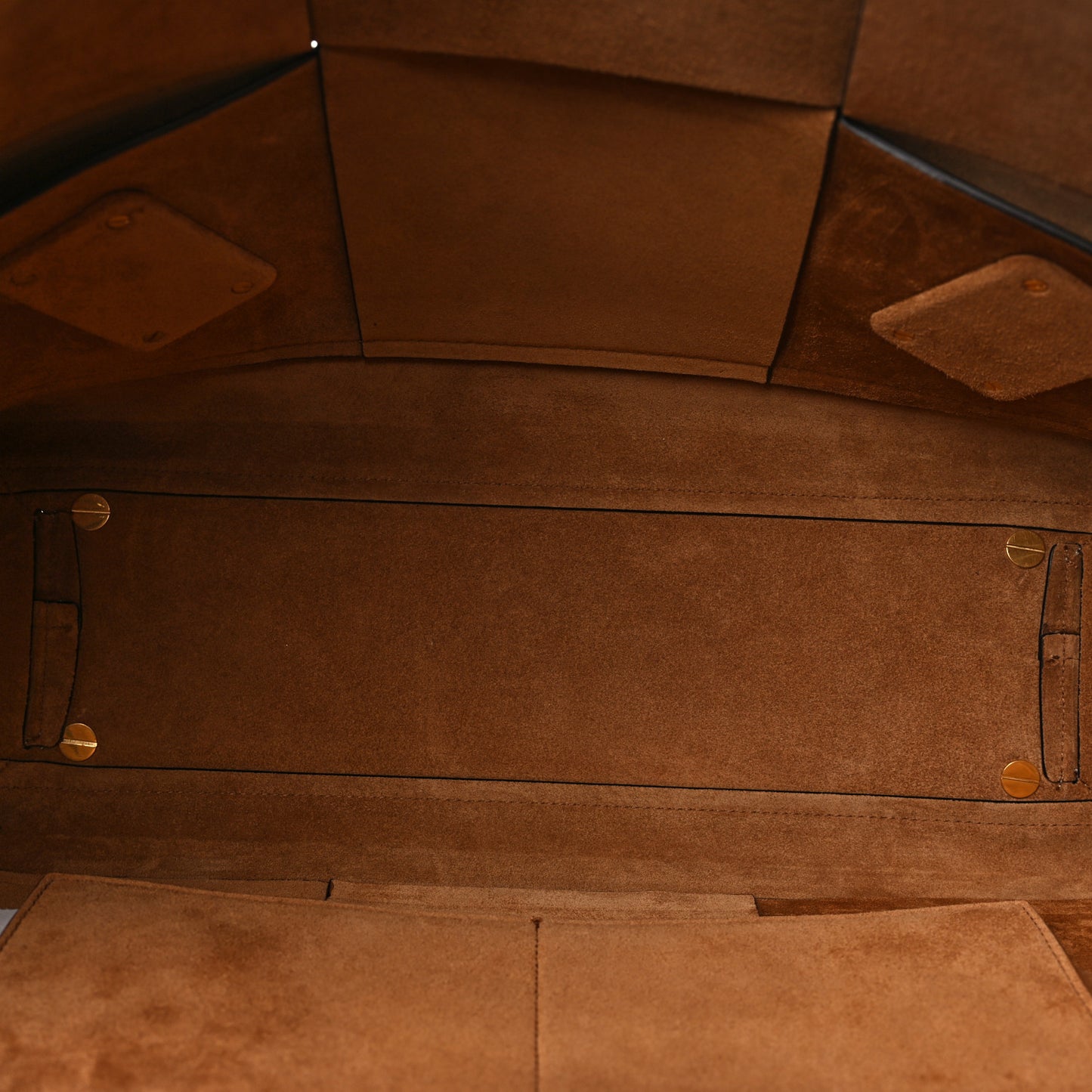 French Calfskin Maxi Intrecciato Arco Wood
