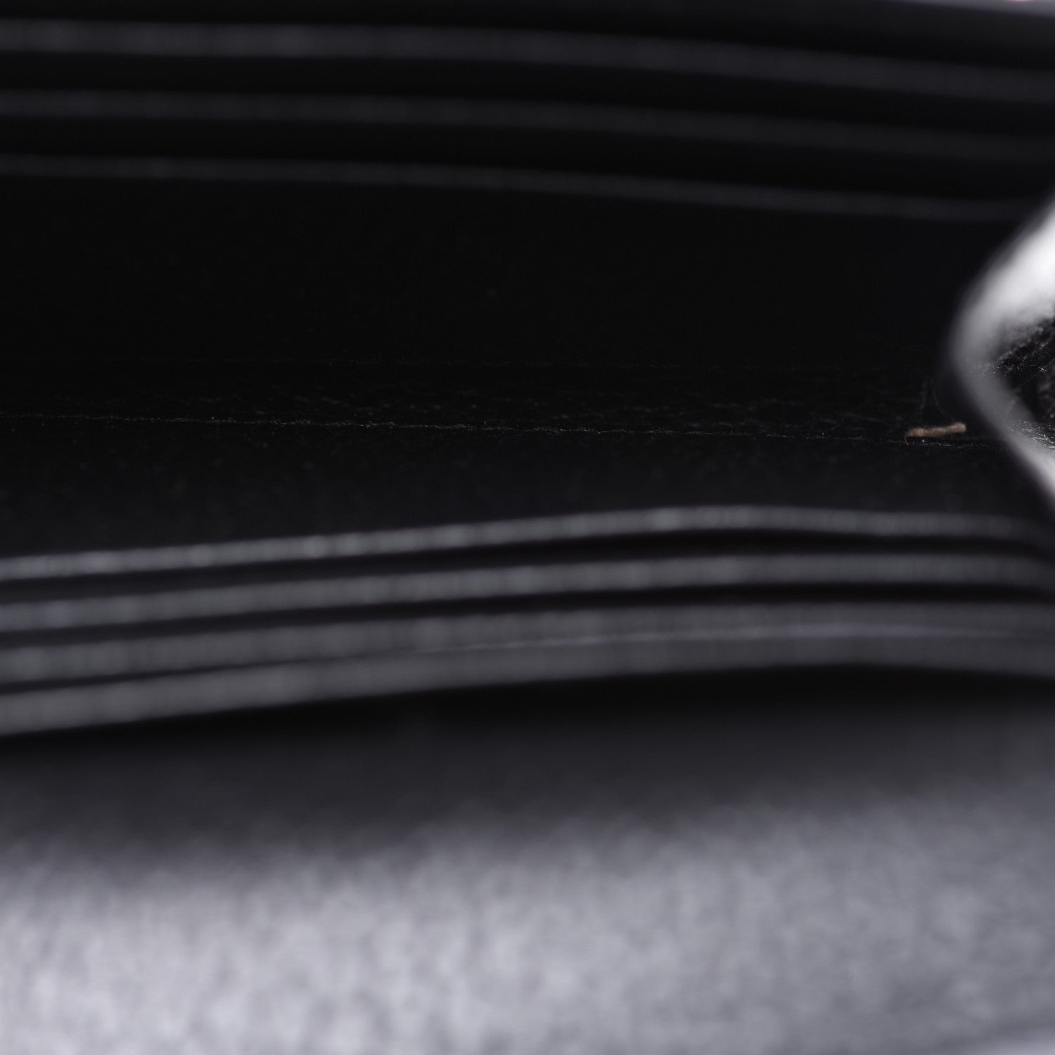 Gucci Dollar Calfskin GG Supreme Monogram Medium GG Marmont Wallet Black Beige Ebony 5 of 7