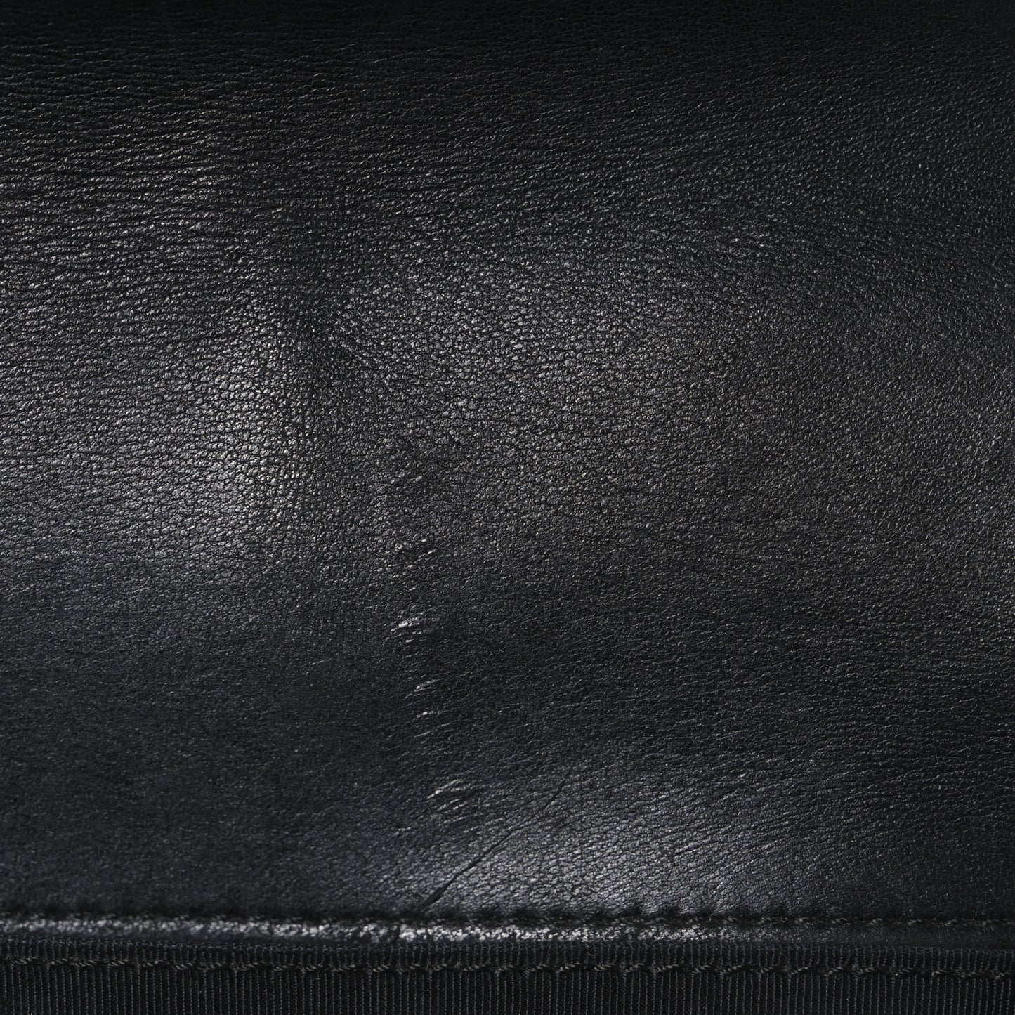 Lambskin Quilted Medium Boy Flap Black