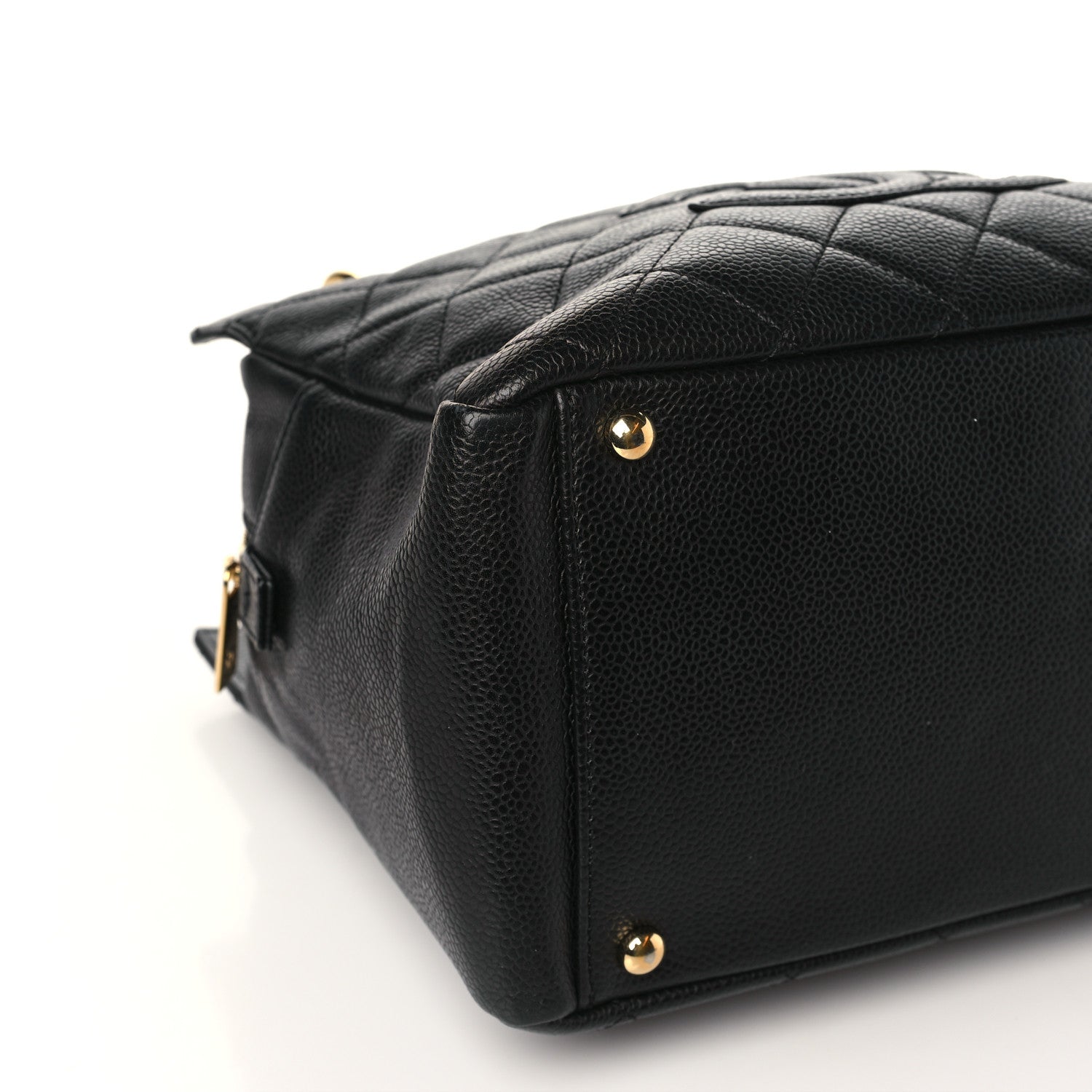 Chanel Caviar Quilted Petit Timeless Tote PTT Black 9 of 10