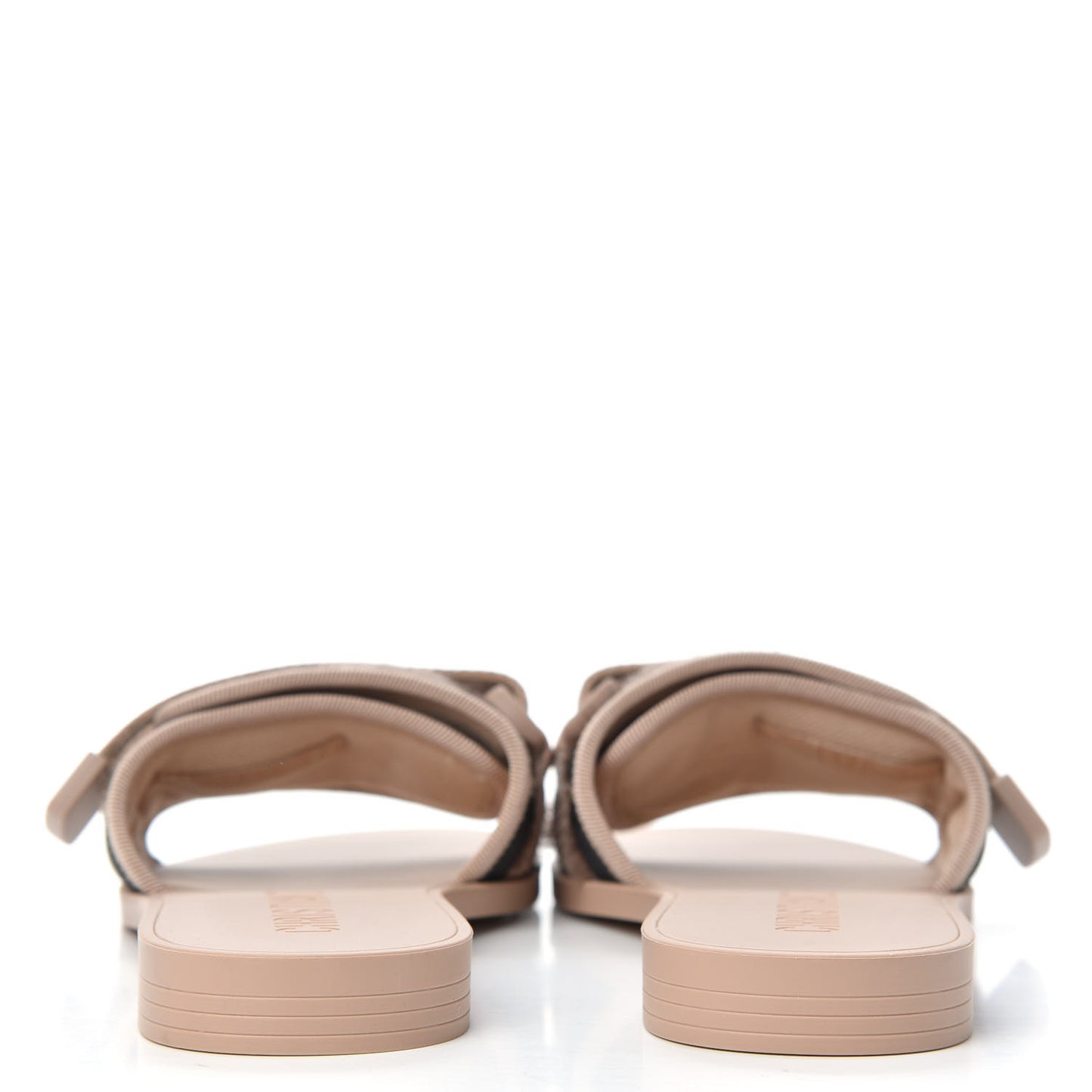 Canvas Nylon Camouflage Dior(e)volution Mule Slide Sandals 36 Nude