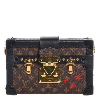 Louis Vuitton Monogram Petite Malle Black 1 of 8