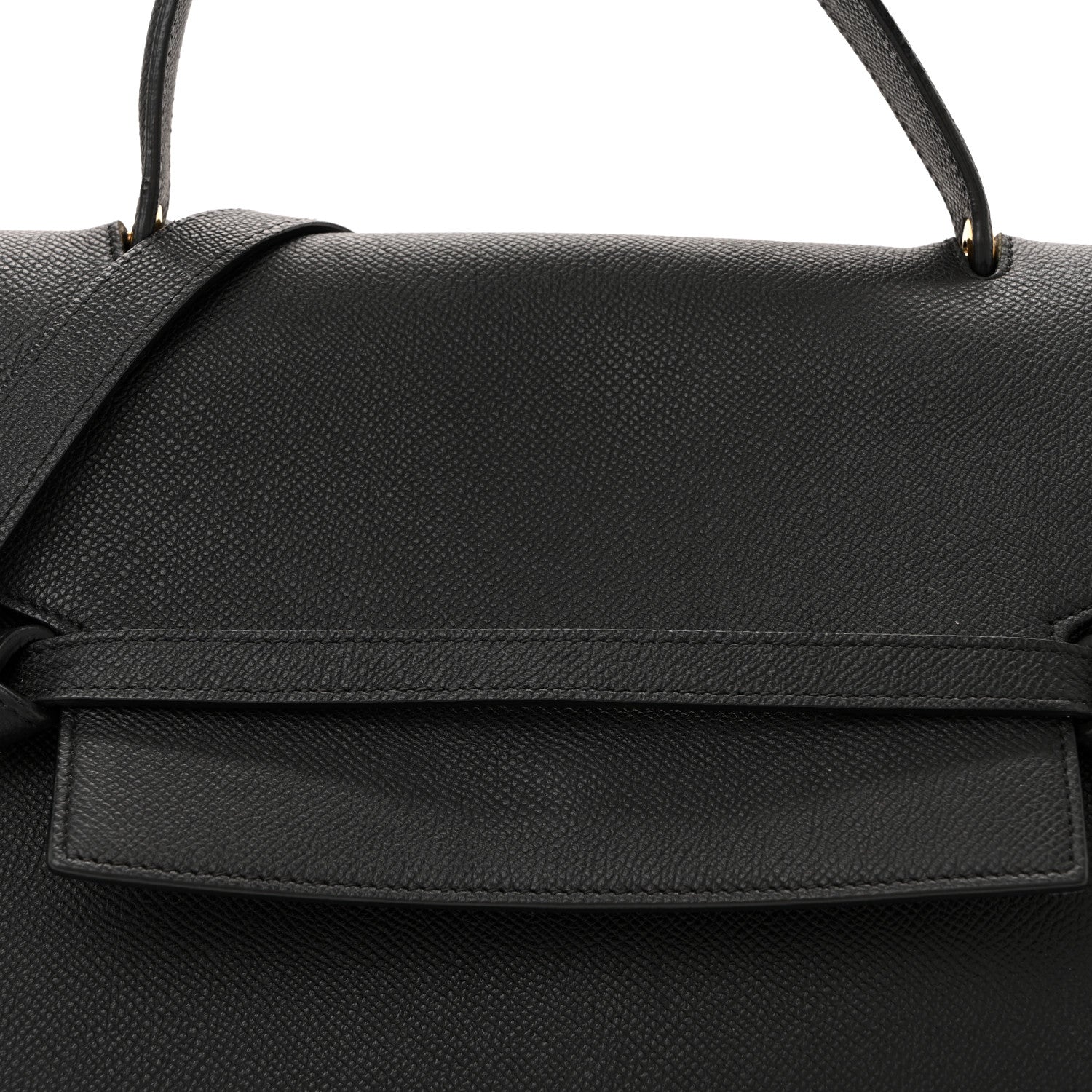 Celine Grained Calfskin Mini Belt Bag Black 6 of 11