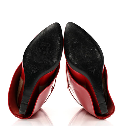 Givenchy Calfskin Shark Lock Ankle Boots 39.5 Red 6 of 16