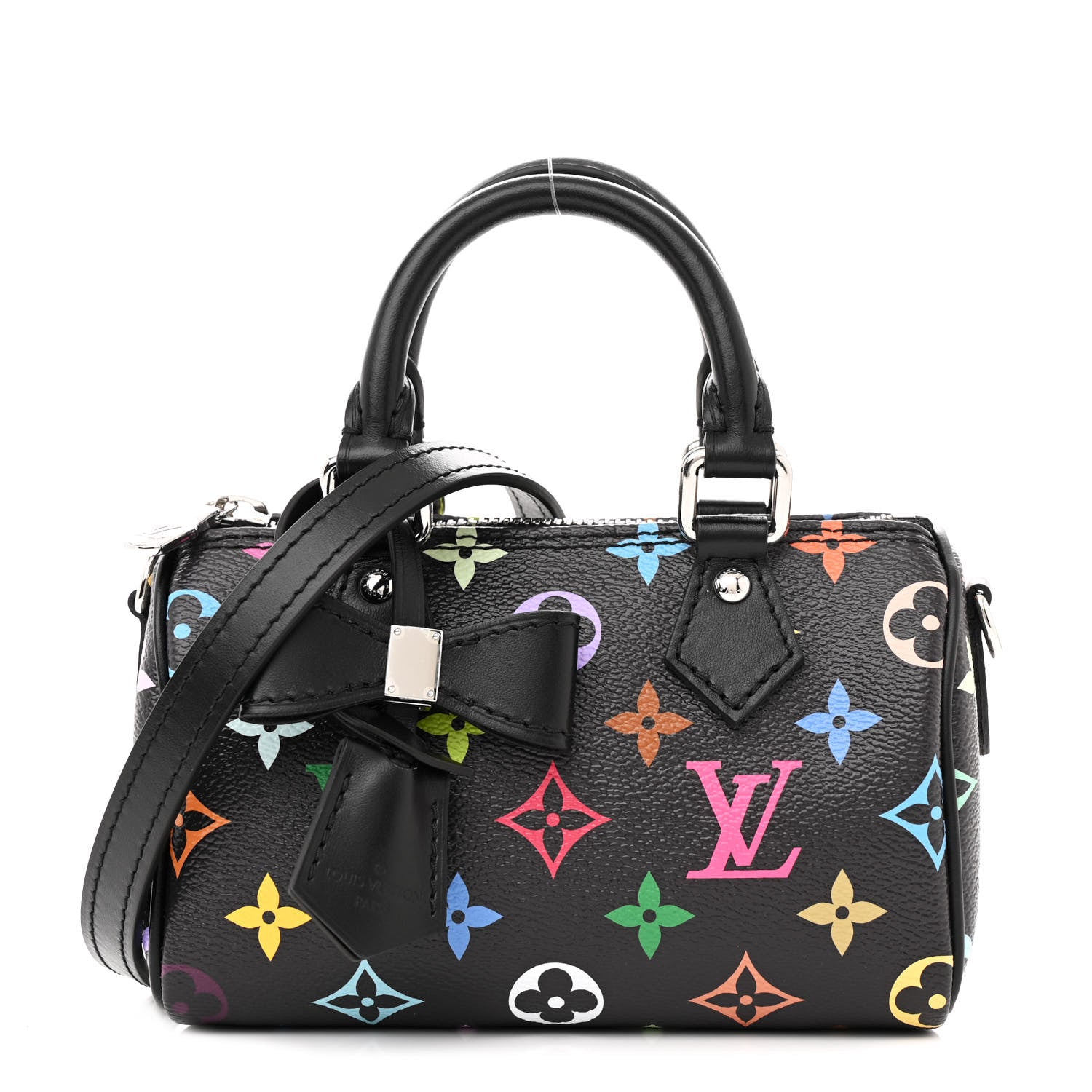 Louis Vuitton LV X TM Monogram Multicolor Nano Speedy Black 1 of 10