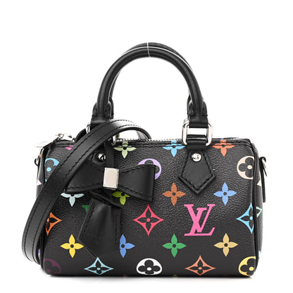 Louis Vuitton LV X TM Monogram Multicolor Nano Speedy Black 1 of 10