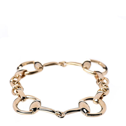 Gucci 18K Yellow Gold Horsebit Bracelet 3 of 6