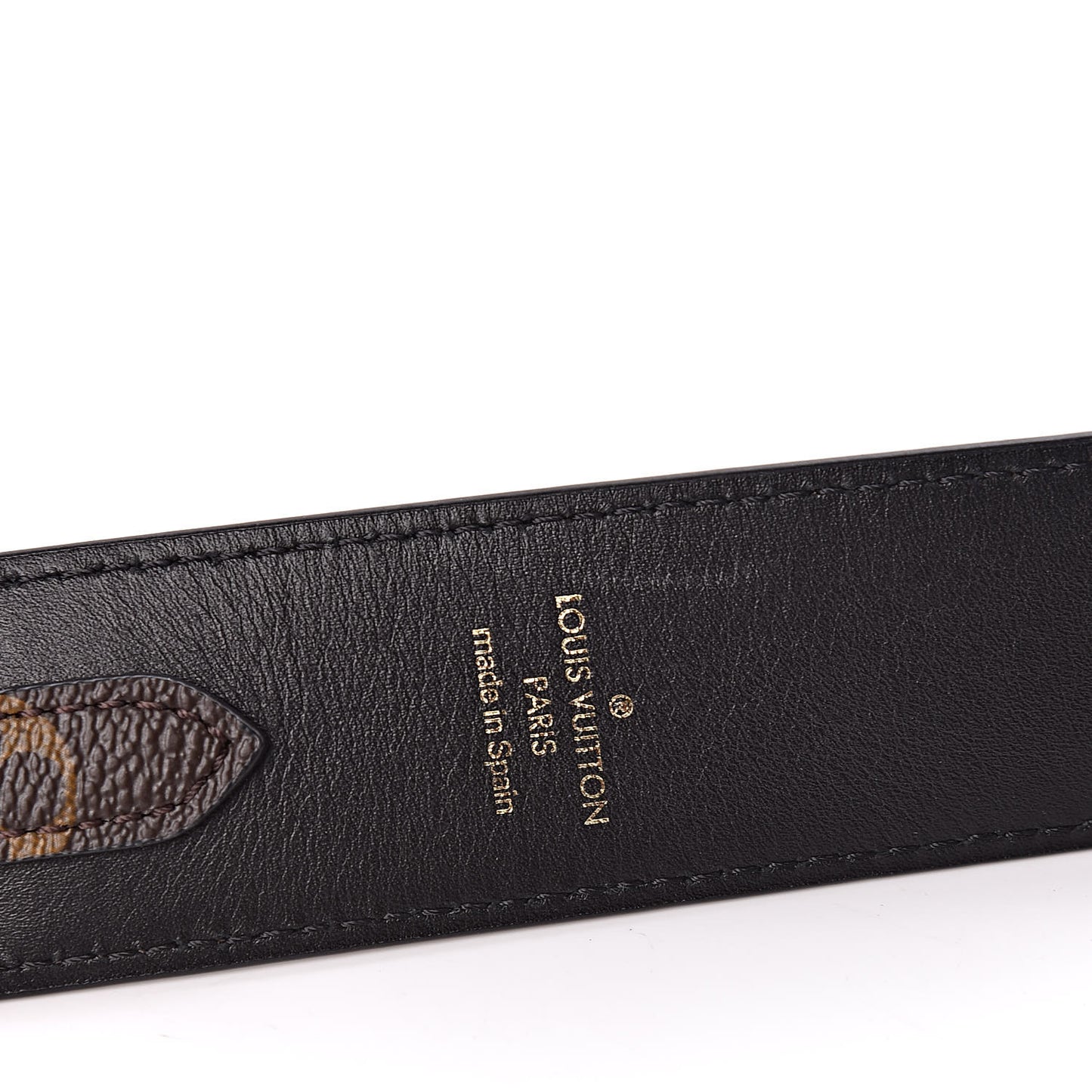 Monogram Bandouliere Shoulder Strap Black