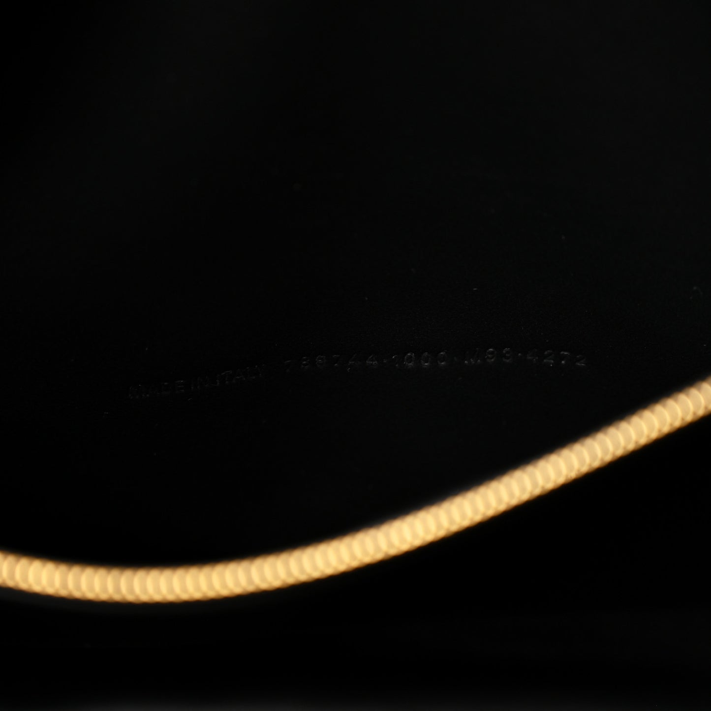 Smooth Calfskin Large Rodeo Top Handle Handbag Black