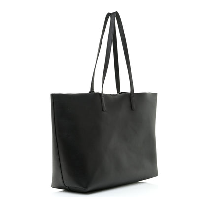 Saint Laurent Calfskin Large Shopping Tote Black 3 of 14