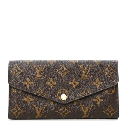 Louis Vuitton Monogram Sarah Wallet NM 1 of 7