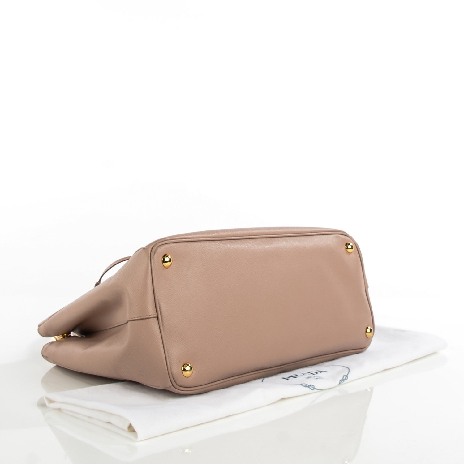 Prada Saffiano Medium Galleria Double Zip Tote Cammeo 6 of 11