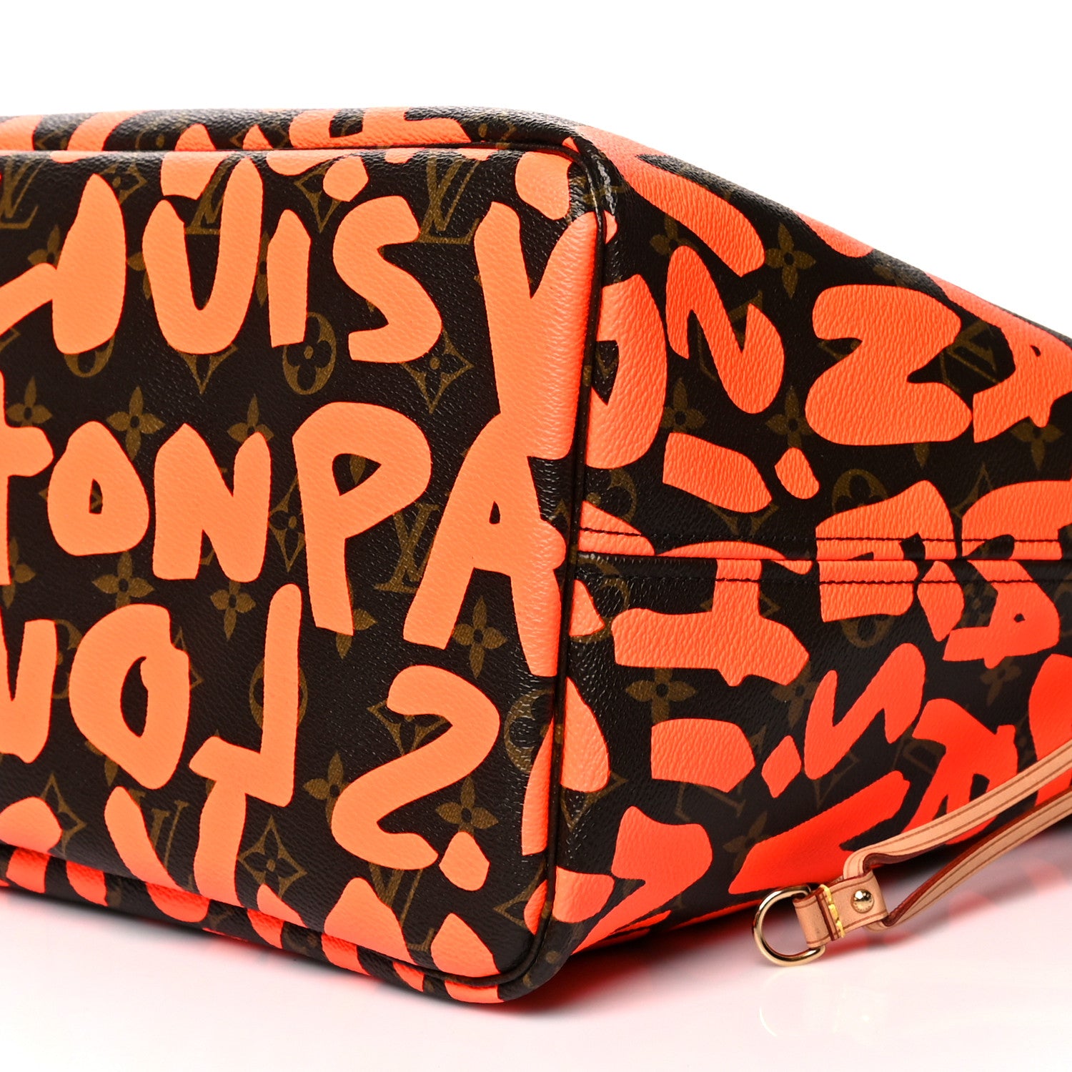 Louis Vuitton Monogram Graffiti Neverfull GM Orange 9 of 9