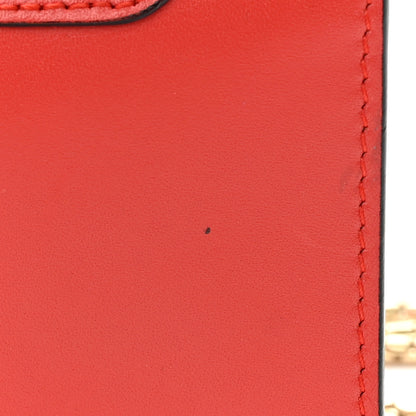Bulgari Calfskin Serpenti Forever Mini Flap Clutch Red 17 of 17
