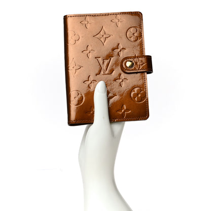 Louis Vuitton Vernis Small Ring Agenda Bronze 2 of 15