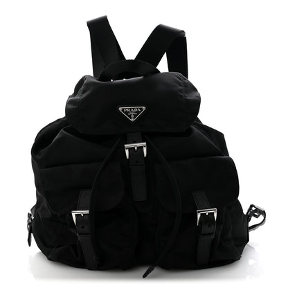 Prada Nylon Vela Medium Backpack Black 1 of 14