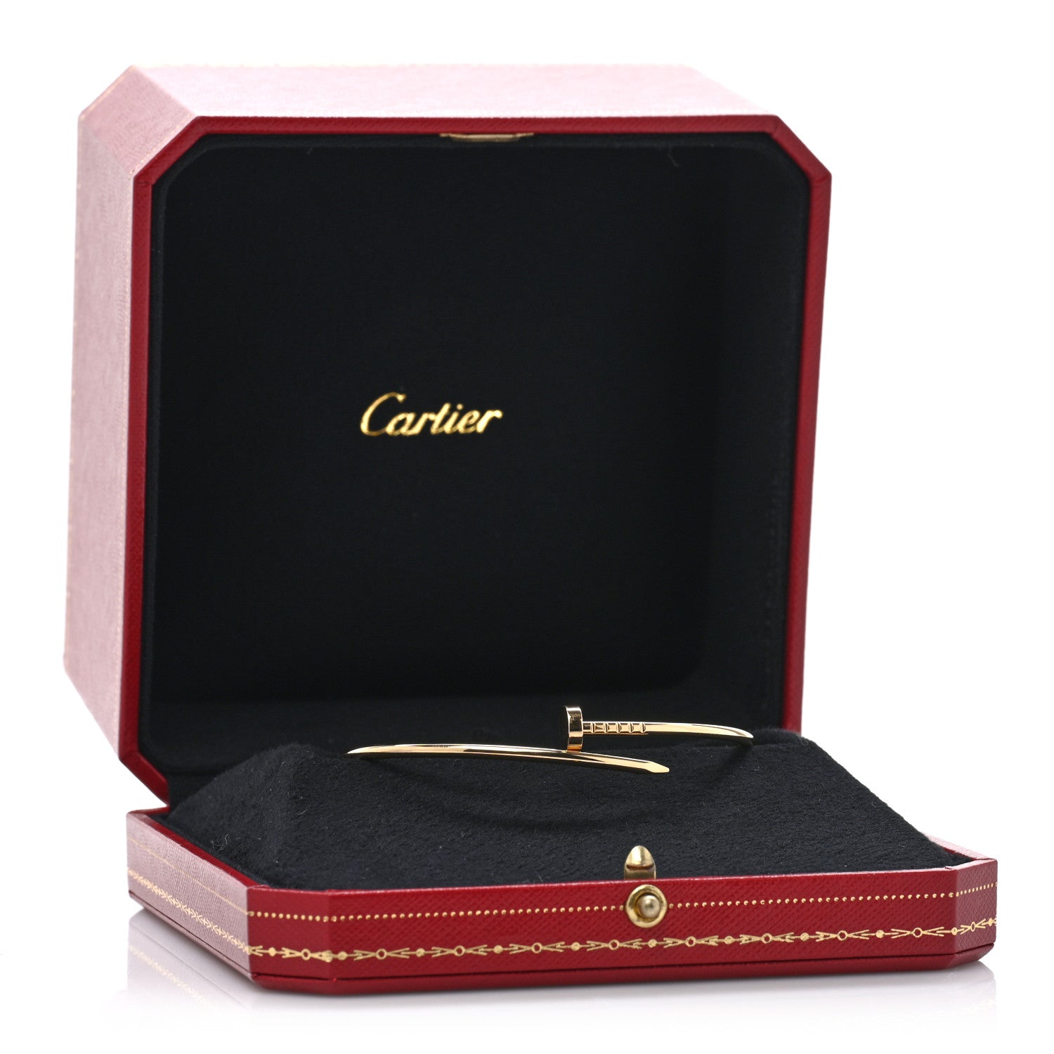 Cartier 18K Yellow Gold Small Juste Un Clou Bracelet 19 4 of 5