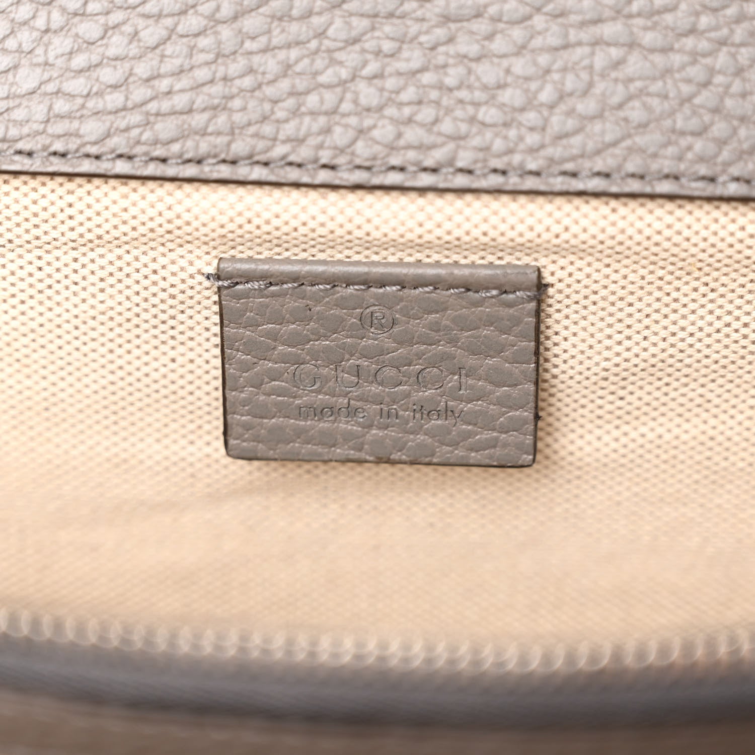 Gucci Pebbled Calfskin Small Dionysus Shoulder Bag Dusty Grey 6 of 9