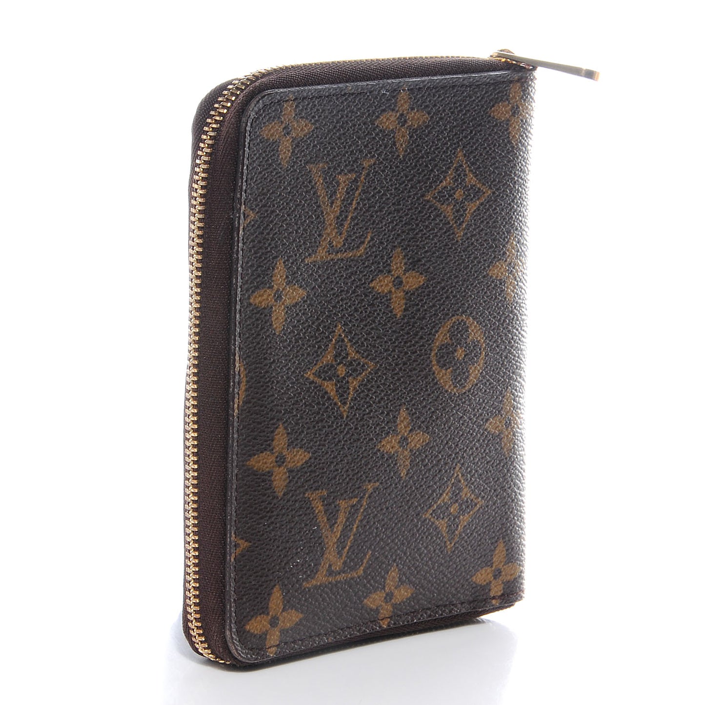 Monogram Zipped Passport Holder Wallet