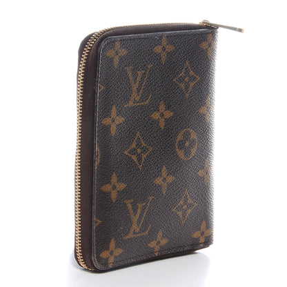 Louis Vuitton Monogram Zipped Passport Holder Wallet 3 of 8