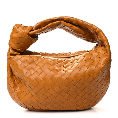 Bottega Veneta Nappa Intrecciato Teen Jodie Hobo Caramel 1 of 10