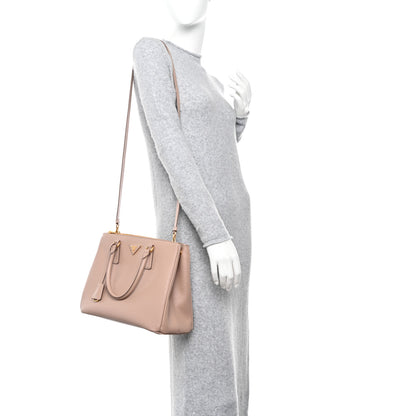 Prada Saffiano Medium Galleria Double Zip Tote Cammeo 2 of 12
