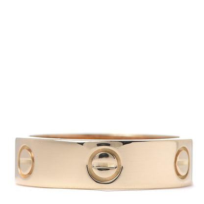 Cartier 18K Yellow Gold 5.5mm LOVE Ring 62 10 1 of 4