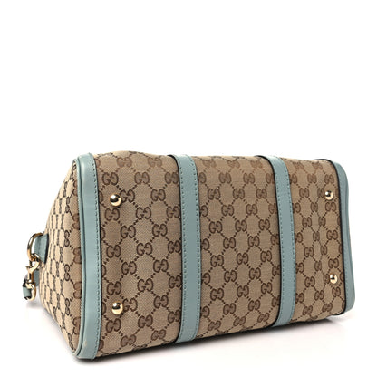 Gucci Monogram Medium Joy Boston Teal 4 of 13