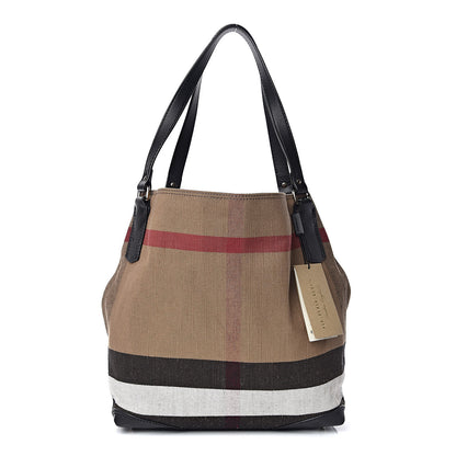 Burberry Canvas Mega Check Medium Maidstone Black 1 of 10
