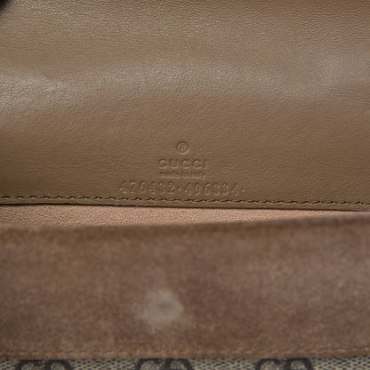 Gucci GG Supreme Monogram Super Mini Dionysus Shoulder Bag Taupe 5 of 11