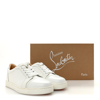 Christian Louboutin Calfskin Vieira Flat Sneakers 37 White 12 of 12