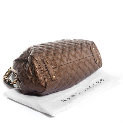 Marc Jacobs Quilted Leather Stam Bronze 3 of 8
