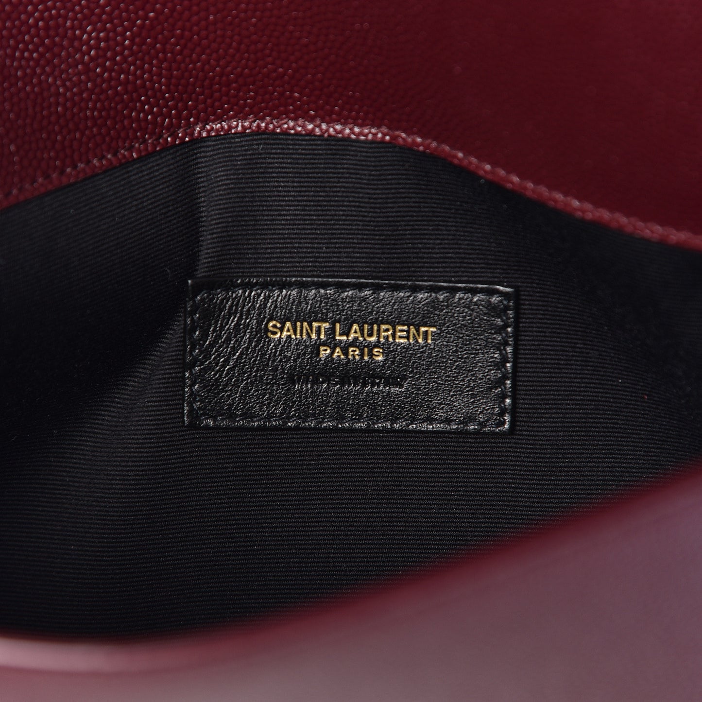 Grain De Poudre Uptown Pouch Burgundy