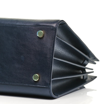 Saint Laurent Calfskin Small Sac De Jour Navy 6 of 9