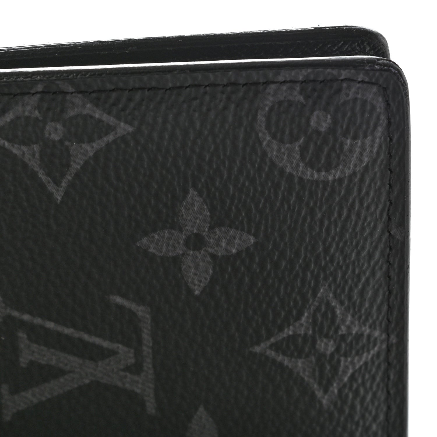 Louis Vuitton Monogram Eclipse Brazza Wallet 9 of 11